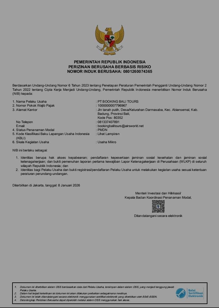 legalitas usaha 5 legalitas usaha 5